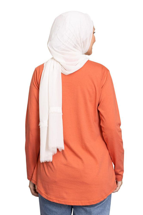 Ginger Printed Long - Sleeve Design 33 - Khotwh